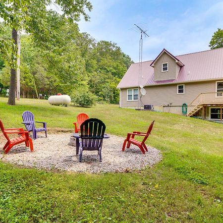 Modern Eckerty Home With Deck On Patoka Lake! Taswell Екстериор снимка